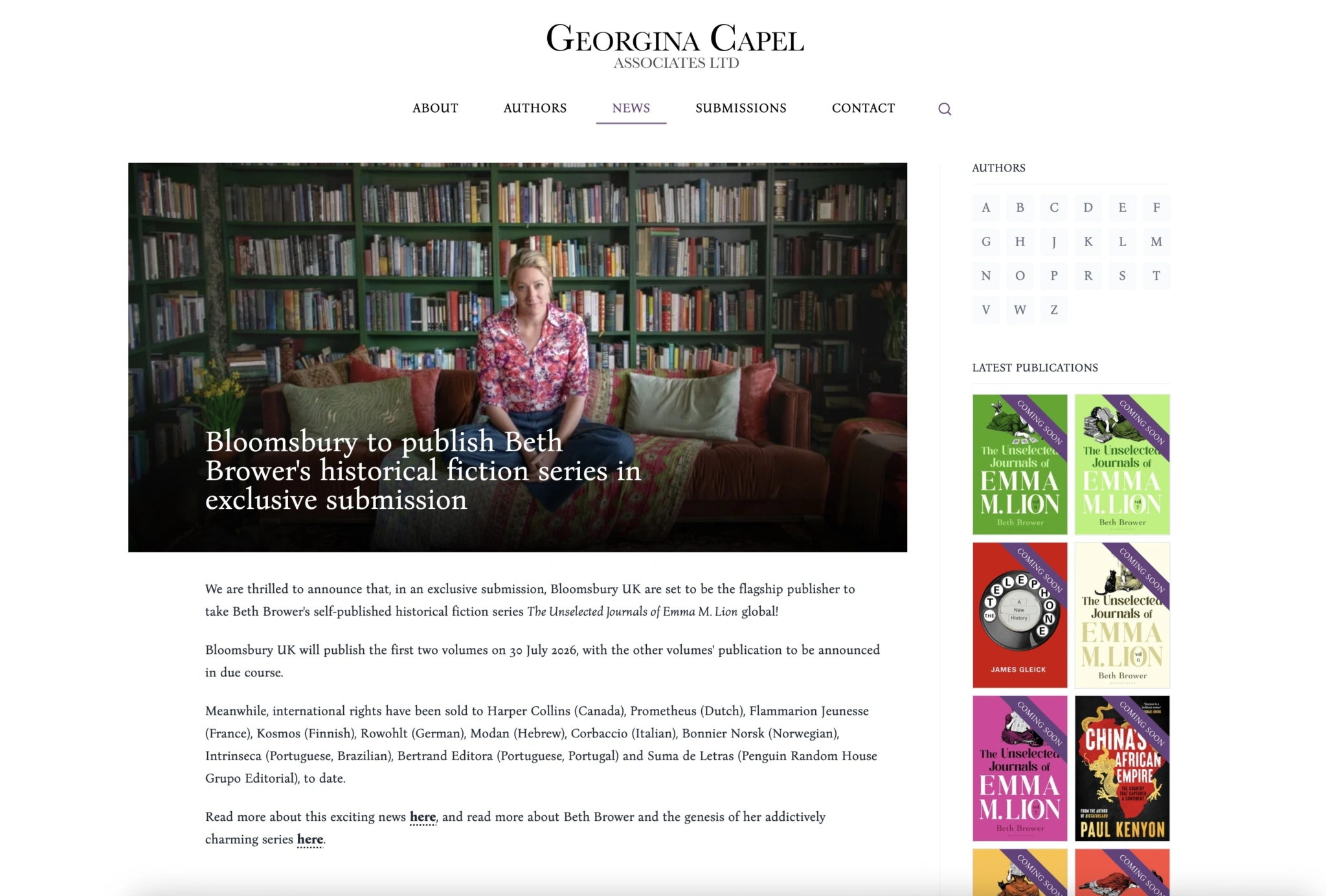 Georgina Capel Associates